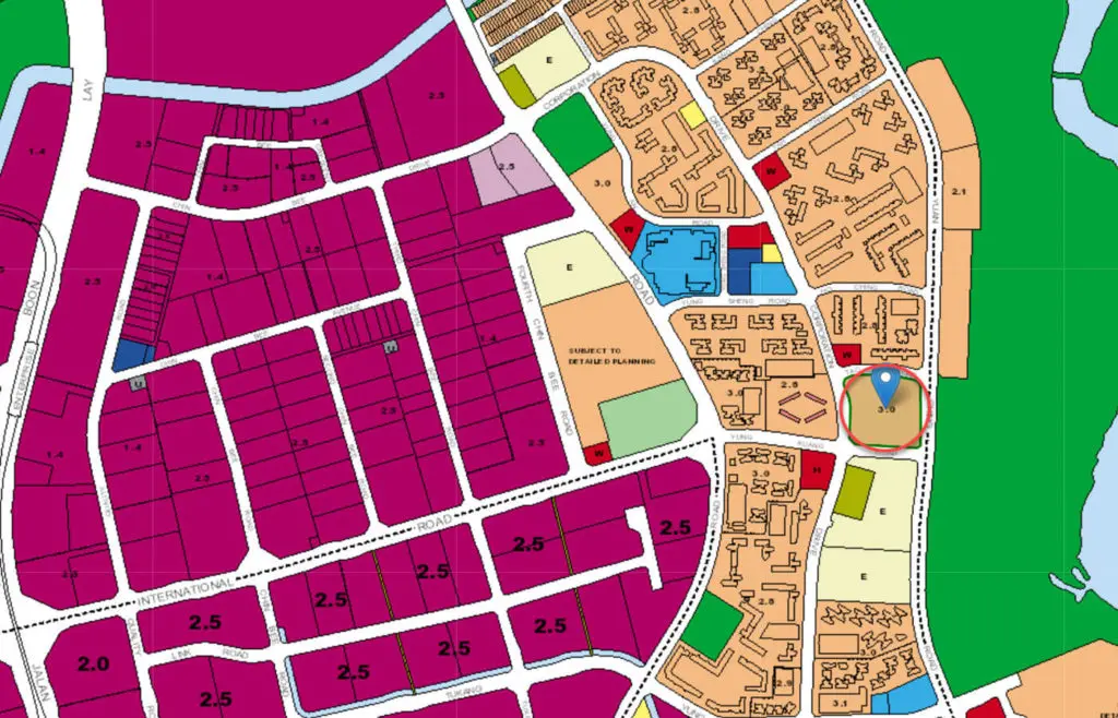 Lake Life EC URA Master Plan Map