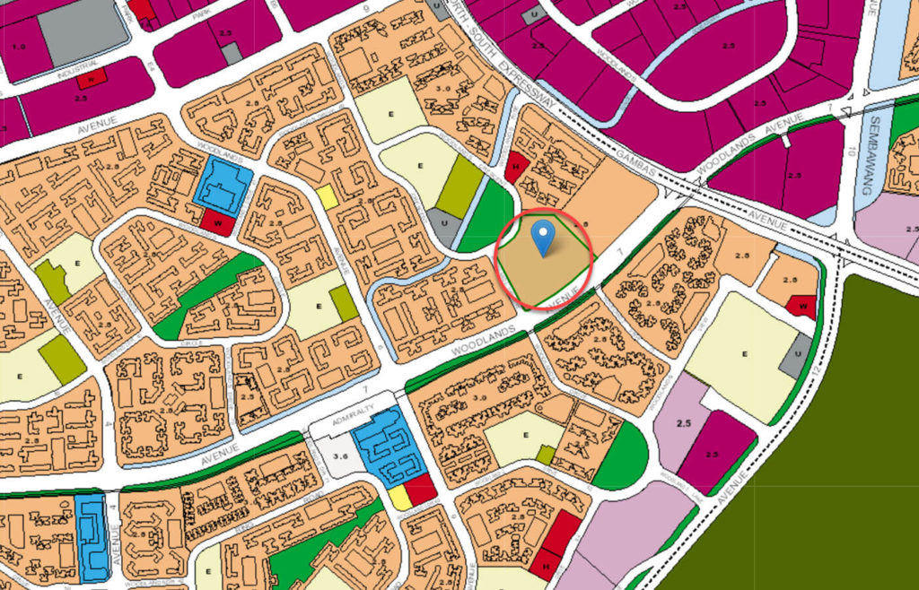 Woodsvale EC URA Master Plan Map